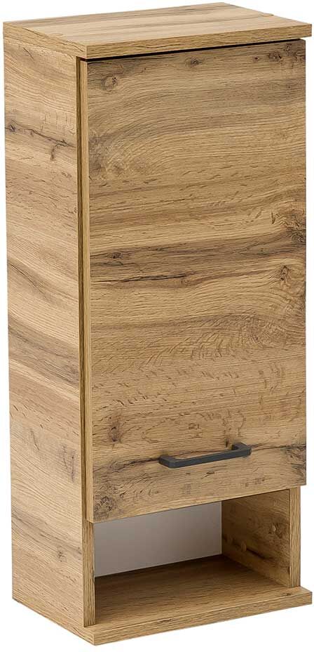 Pharao24.de Badezimmer Hängeschrank in Wildeichefarben Touchwood Made in Germany