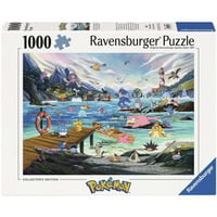 Puzzle Pokémon - Vaporeon and Temperate Marine 1000 Teile