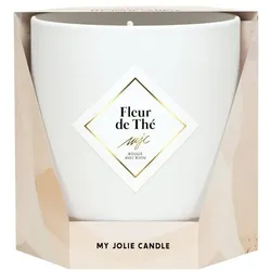 Blütentee - Fleur de Thé - Halskette mit cremefarbenen Perlen 200g