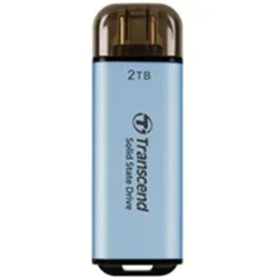 Transcend ESD300 (512 GB, USB-C), USB Stick, Blau