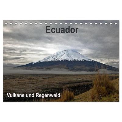 Ecuador - Regenwald und Vulkane (Tischkalender 2026 DIN A5 quer), CALVENDO Monatskalender