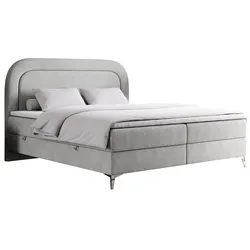 BOXBETT EIRA 200/200 Hellgrau Struktur - H3
