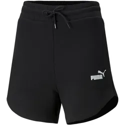 PUMA Ess High-Waist Sweatshorts Damen PUMA black XS