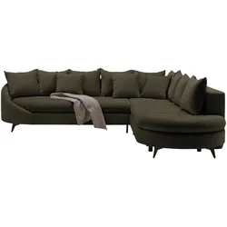 Ecksofa Axel Dunkelgrün