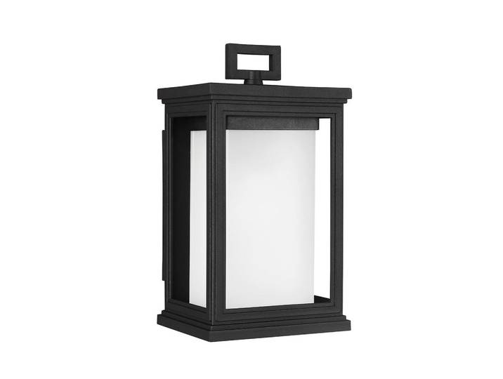 Elstead Lighting Aussenwandleuchte, Schwarz, Metall, 15.3x29.3x16.1 cm, RoHS, Lampen & Leuchten, Aussenbeleuchtung, Aussenleuchten