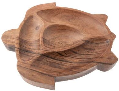 Karma Wood Shaped Serving Bowl
