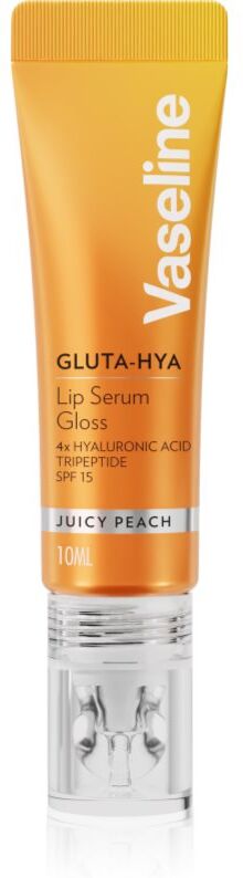 Vaseline Gluta-Hya Lip Serum moisturising lip balm SPF 15 shade Juicy Peach 10 ml