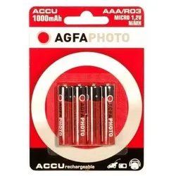 Agfaphoto Akku Nimh Micro Aaa 900 Mah Blister 4Ud
