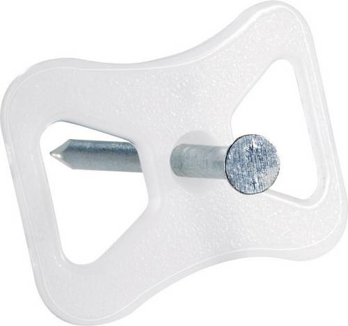 Jäger Direkt 700814 Nagelscheibe 700814 Bündel-Ø-Bereich 16mm (max) Natur