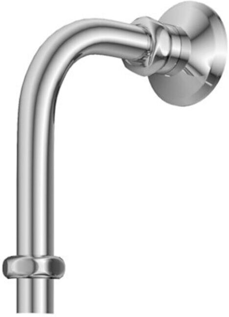 Coude de sortie Vitus DN 15, chromé 150x100mm ; Schell (256670699)