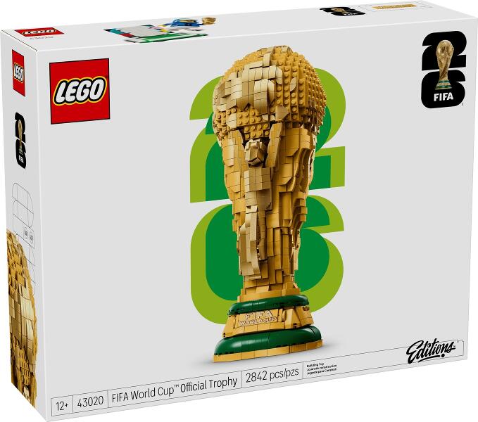 LEGO® Editions Sports 43020 Offizieller Pokal der FIFA Fußball-Weltmeisterschaft