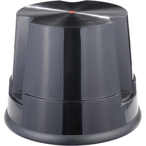 Sprintis Rollhocker THXX000014, aus Kunststoff, Höhe 30cm, Tragkraft 150kg, schwarz