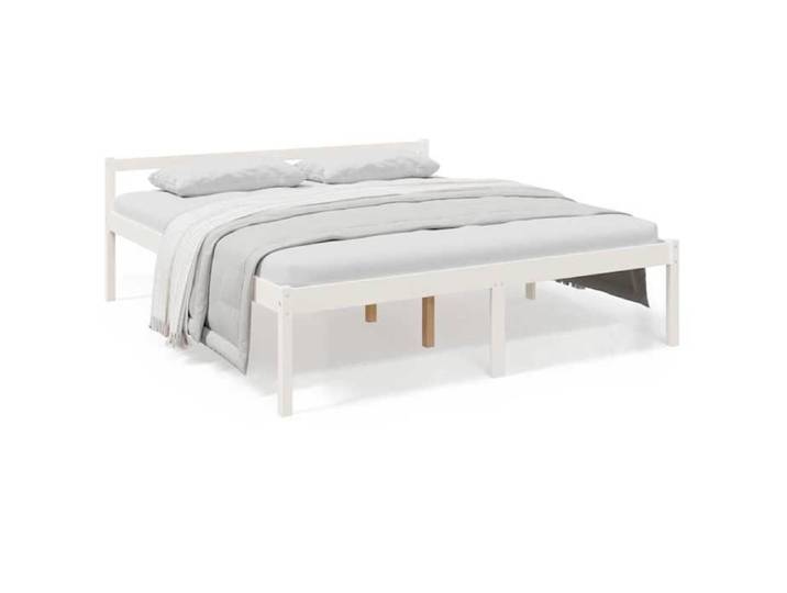 Lit pour personne âgée - sans matelas - blanc 180x200 cm NEUF_471640