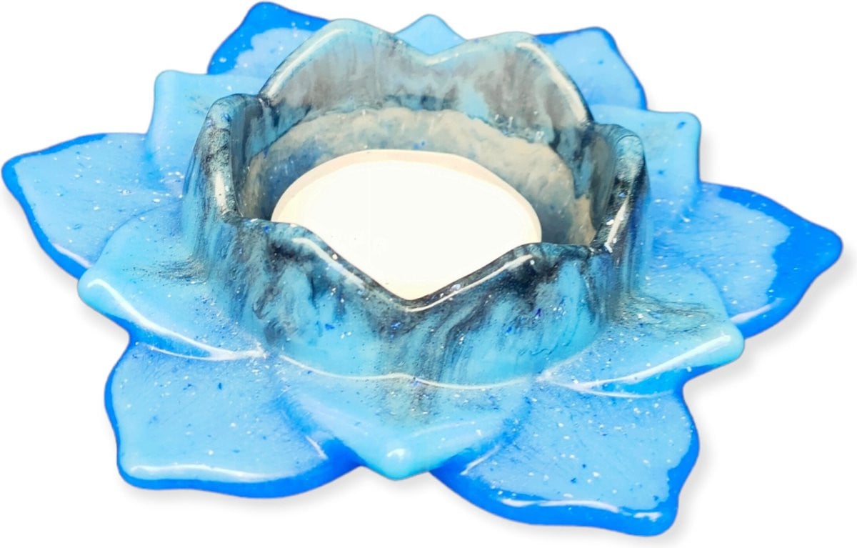 Resin Art JR Lotus Theelichthouder