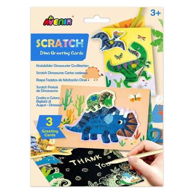Avenir (Bundle) - Scratch Greeting Card - Dinos (58CH221858) (58CH221858)