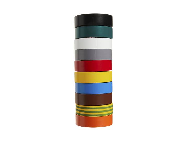 Cimco AG Isolierbänder Regenbogen 10 Stück