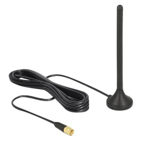 Delock LTE & LoRa Antenne, 2dBi, Magnetfuss (Lora) (12419)