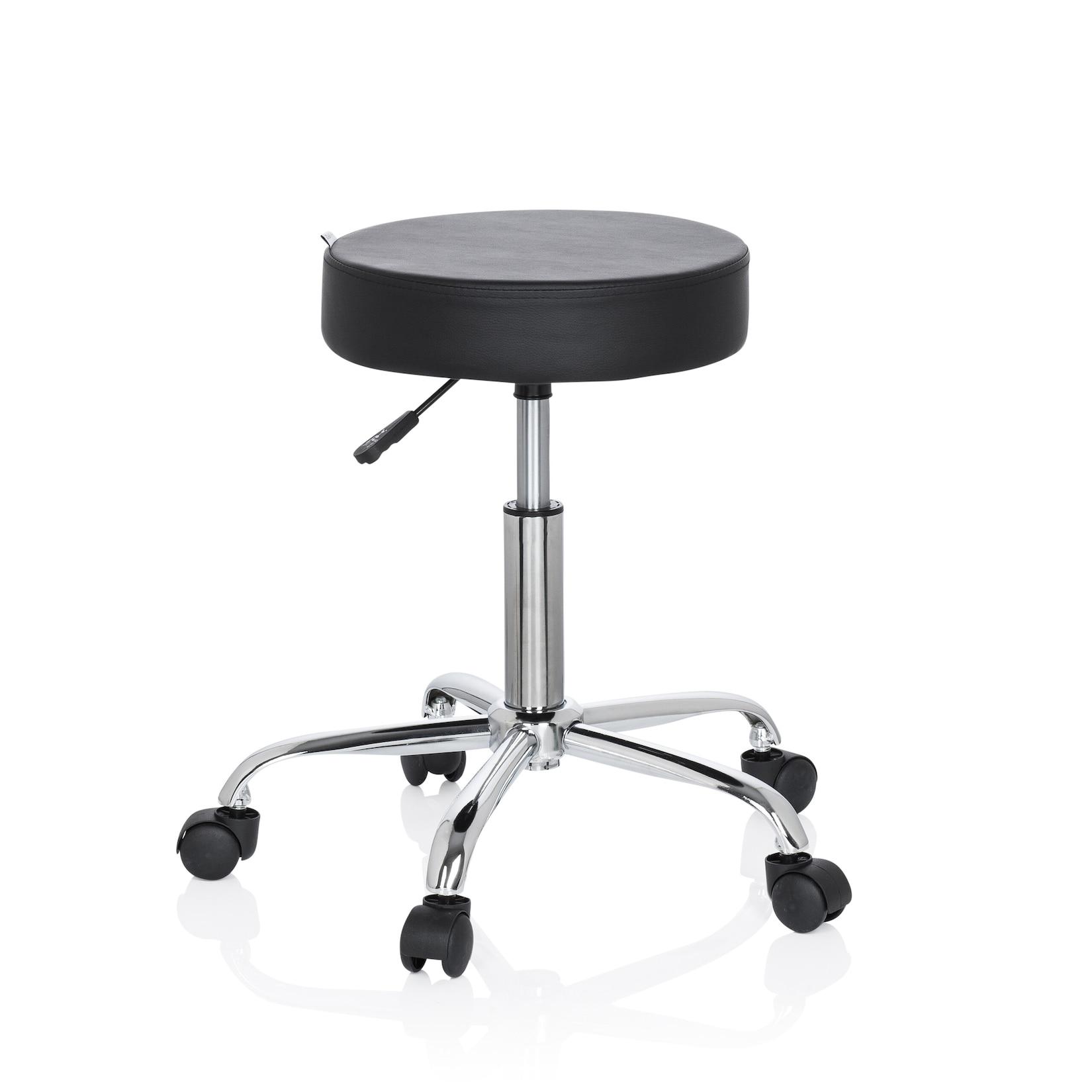 hjh OFFICE Drehhocker OPERATOR II Kunstleder ohne Armlehnen