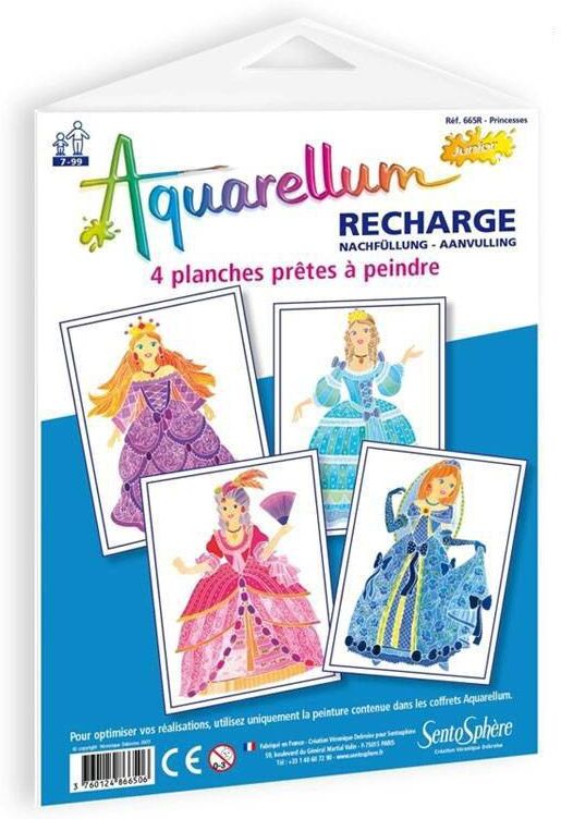 SentoSphère Recharge Aquarellum Junior Princesses