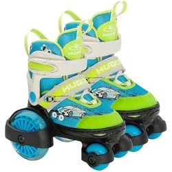 Hudora, Unisex, Rollschuhe, Rollschuh My First Quad LED Boy (30, 31, 32, 33), Blau