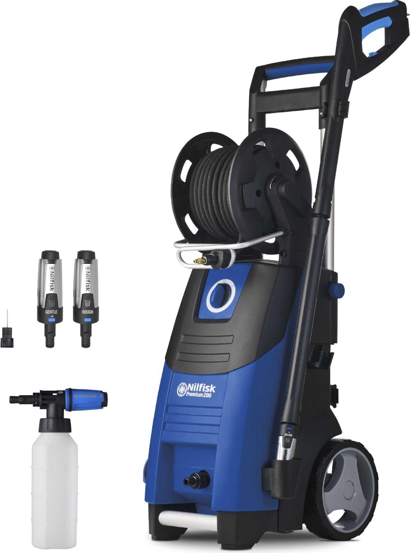 Nilfisk Premium 200-15 UK, Senkrecht, Elektro, 15 m, Hochdruck, 5 m, Blau