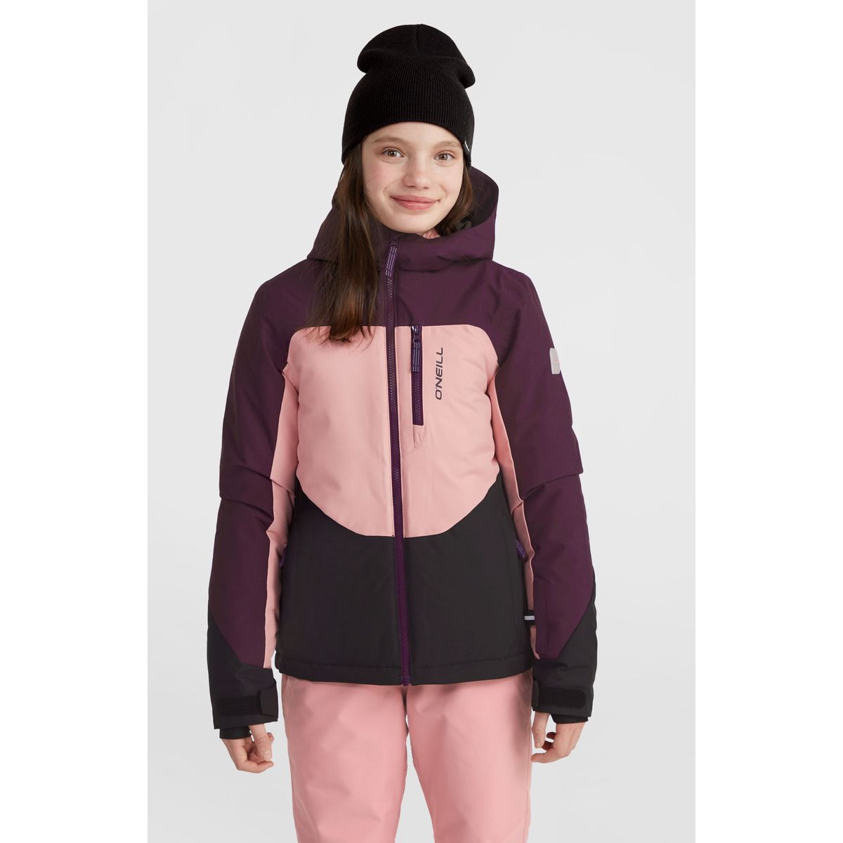 O'Neill Carbonite Snow Jacket aubergine colour block (44521) 140 3500047-44521-140