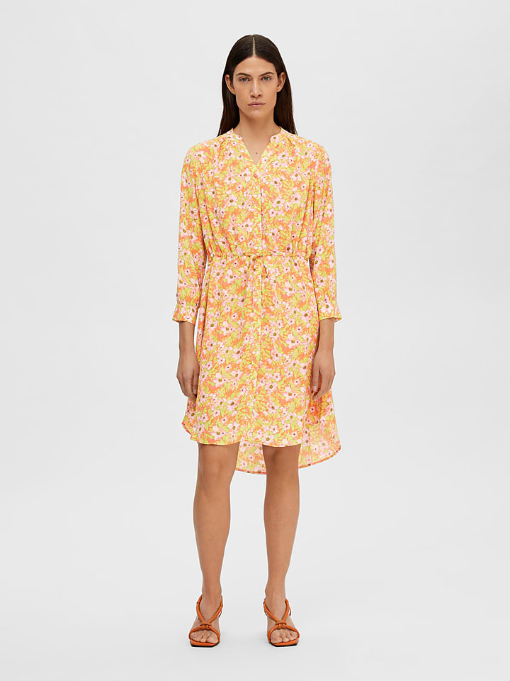 SELECTED FEMME Kleid in Orange - 38