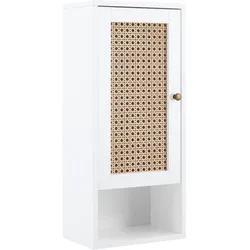 Hängeschrank Lisa Weiß/ Naturfarben ca. 32x72x20 cm