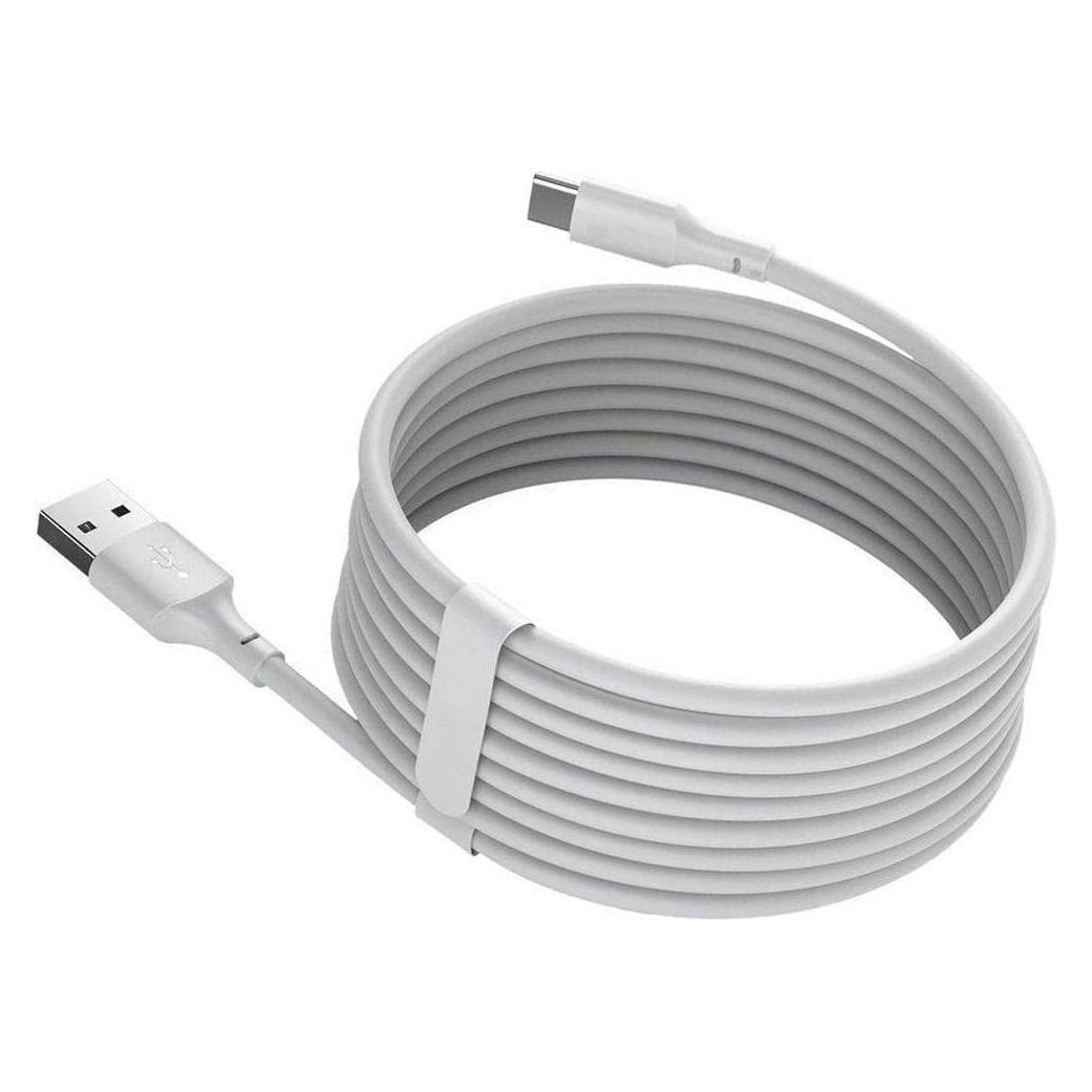 Maxlife Kabel USB - USB-C 3,0 m 2A weiss (3 m, 10 W) (OEM001518)