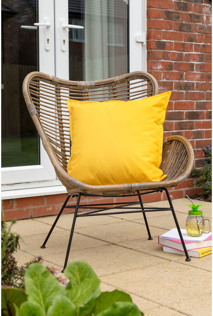 GO TO: Wayfair Basics Waterproof Outdoor Garden Furniture Seat Cushion Cover Yellow/Polyester 60cm H X 60cm W X 1cm D