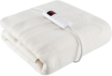Costway Machine Washable Electric Bed Warmer with Dual Controller 9 Heat Setting and 9-Hour Auto Off and Overheat Protection-Twin Size