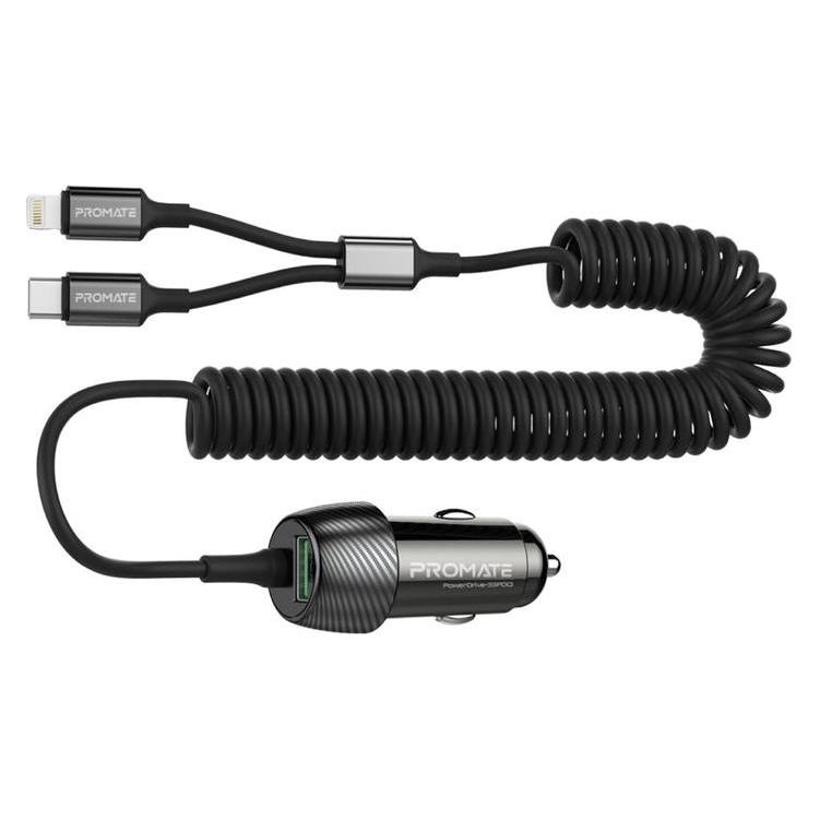 ProMate PowerDrive-33PDCI QC3.0 Car Charger (PowerDrive-33PDCI)