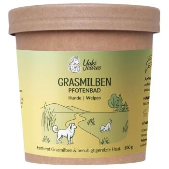 Yuki Cares Pfotenbad Grasmilben für Hunde & Pferde - natürliches Pfotenbad gegen Grasmilben, Juckreiz & Hautirritationen