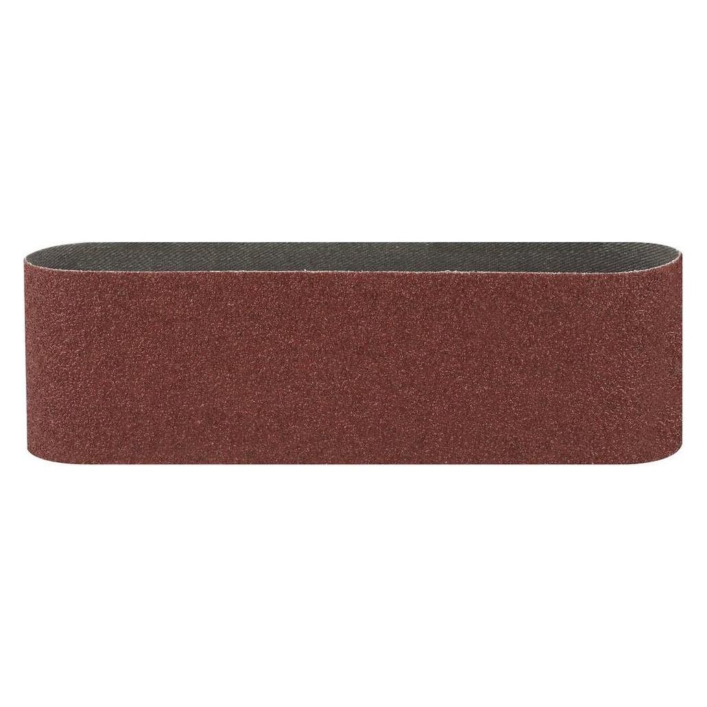 Bosch Zubehör 3tlg. Schleifband-Set für Bandschleifer, rote Qualität K = 60, 80, 100 (60) (2609256215)