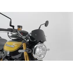 SW-Motech Windschild - Schwarz. Kawasaki Z900RS (17-) / SE (21-).