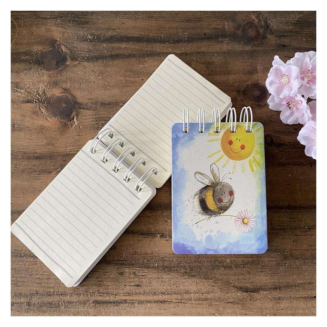 Incood Kołonotes A7 SSN56 Happy Bee (A7, Liniert, Harter Einband) (48020463)