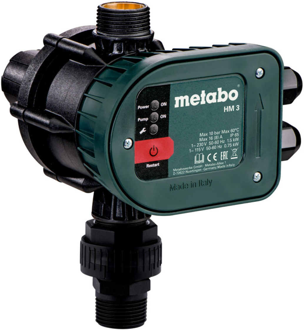 Metabo HM 3 - Elektronischer Druckschalter mit Trockenlaufschutz (628799000)
