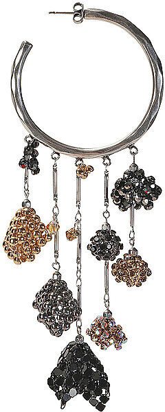 ISABEL MARANT Ohrring SINGLE HOOP  silber EG