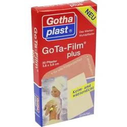 GOTA FILM plus 3,8x3,8 cm Pflaster 20 St Pflaster