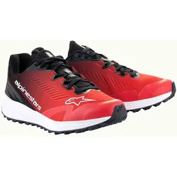Alpinestars Meta Road V2, Schuhe - Rot/Schwarz/Weiß - 13