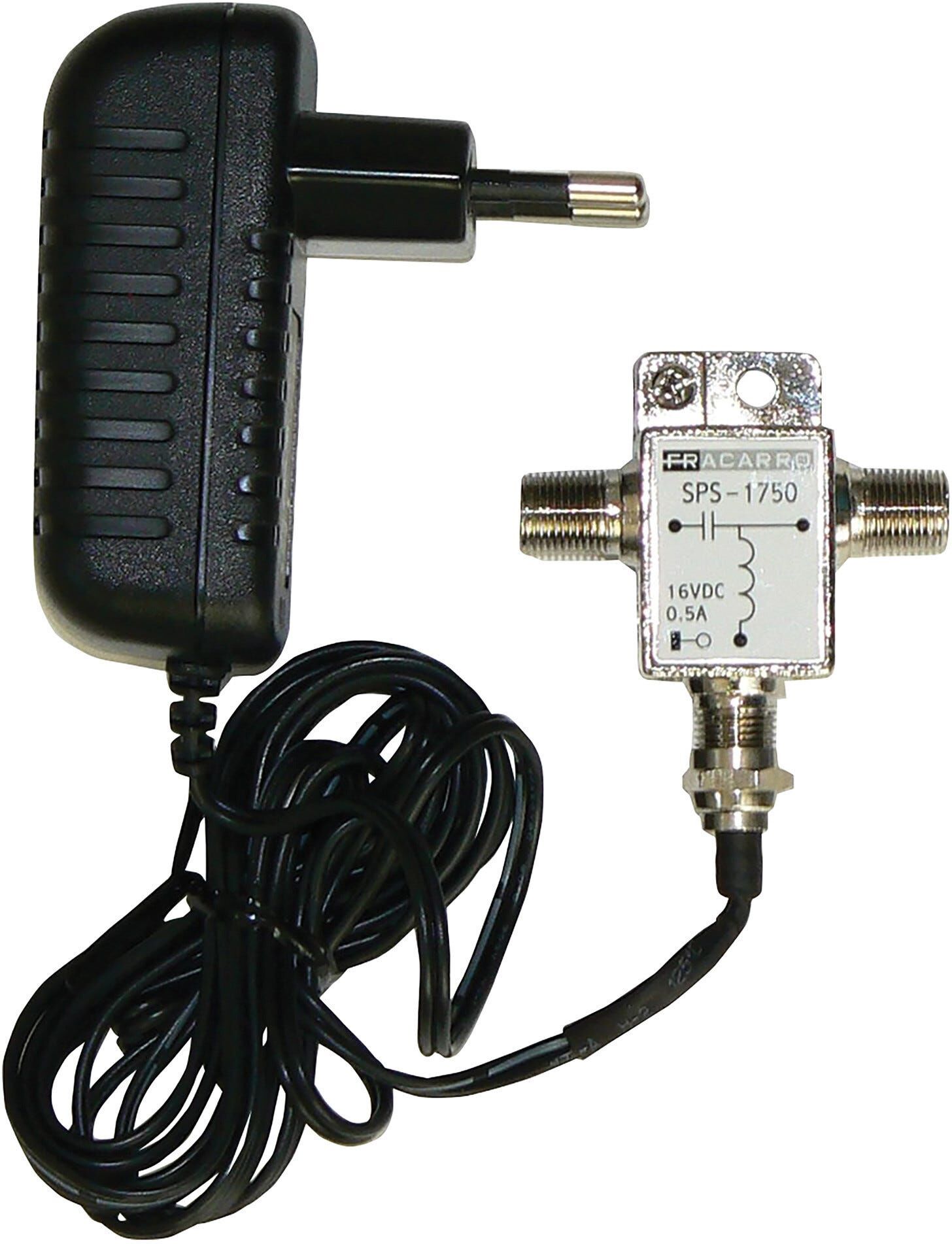 Fracarro ALIMENTATORE PER MULTISWITCH  CODICE 10062388 15Vdc 600mA DIMENSIONI 46x66x90 mm