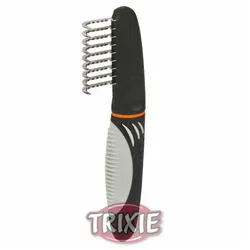 Trixie Fell Entfilzer, gebogene Zinken | 18 cm Hundepflege
