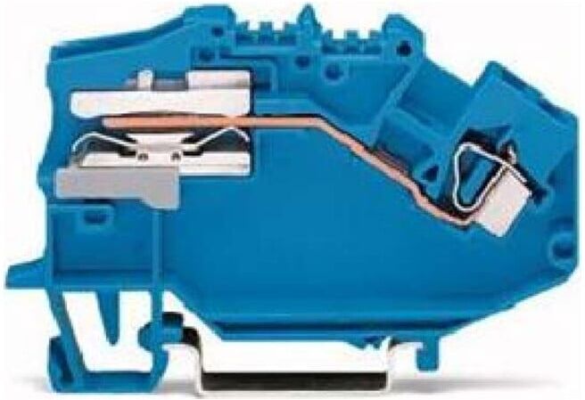 WAGO GmbH& Co. KG Bornier de séparation 0,08-4 mm² bleu 781-613 (781-613)