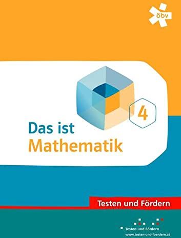 Das ist Mathematik: Testen und Fördern Arbeitsheft 4 - Preis vom 09.10.2026 07:28:09 h
