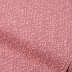 Baumwoll-Trachtenstoff "Ornamente", mauve-color