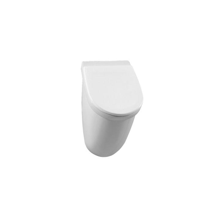 VitrA Options Urinal 4017B003D6034 32x29x57cm, Zulauf von hinten, mit Deckel, weiß