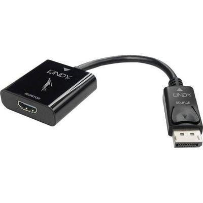 Lindy 41068 DisplayPort 1.2 auf HDMI 18G Konverter, aktiv