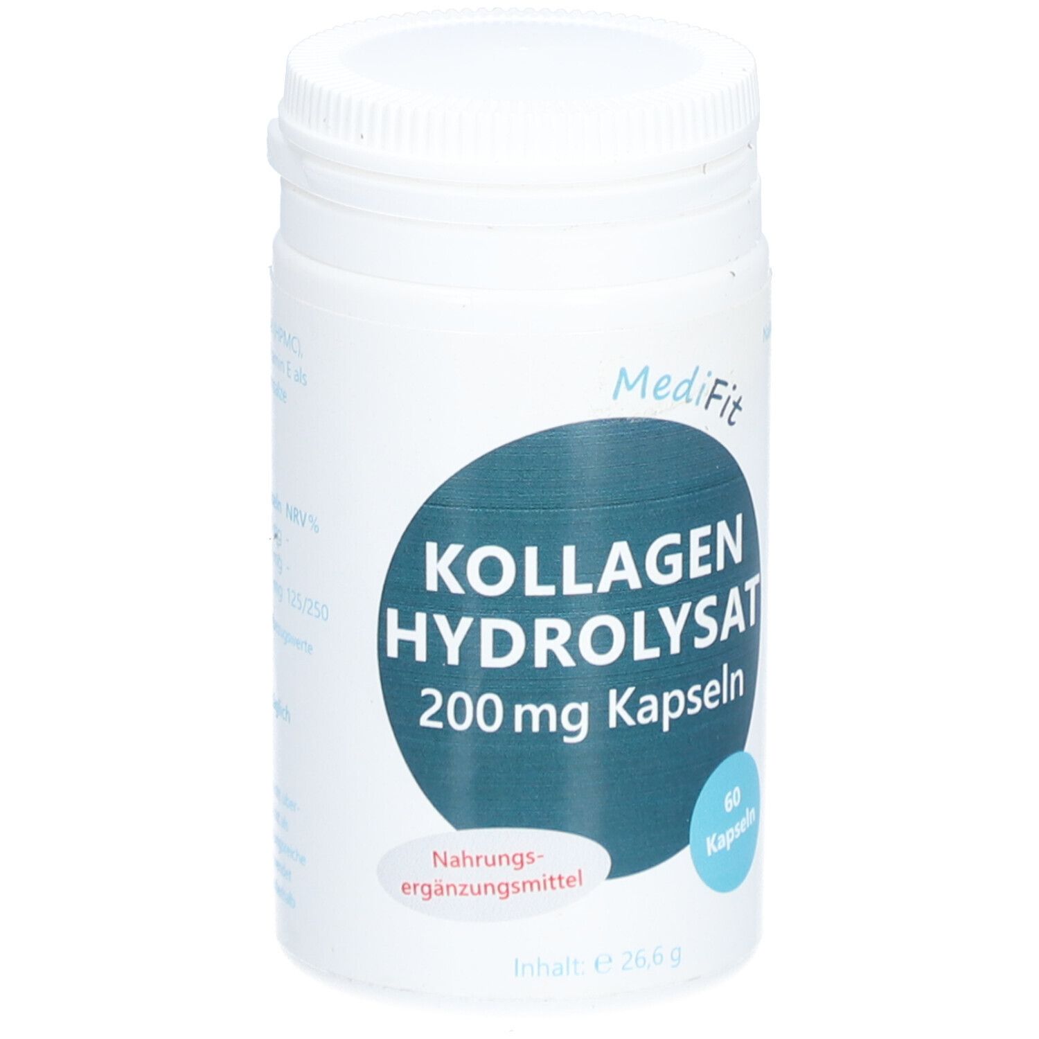 Kollagen Hydrolysat 200 mg Kapseln MediFit 60 St