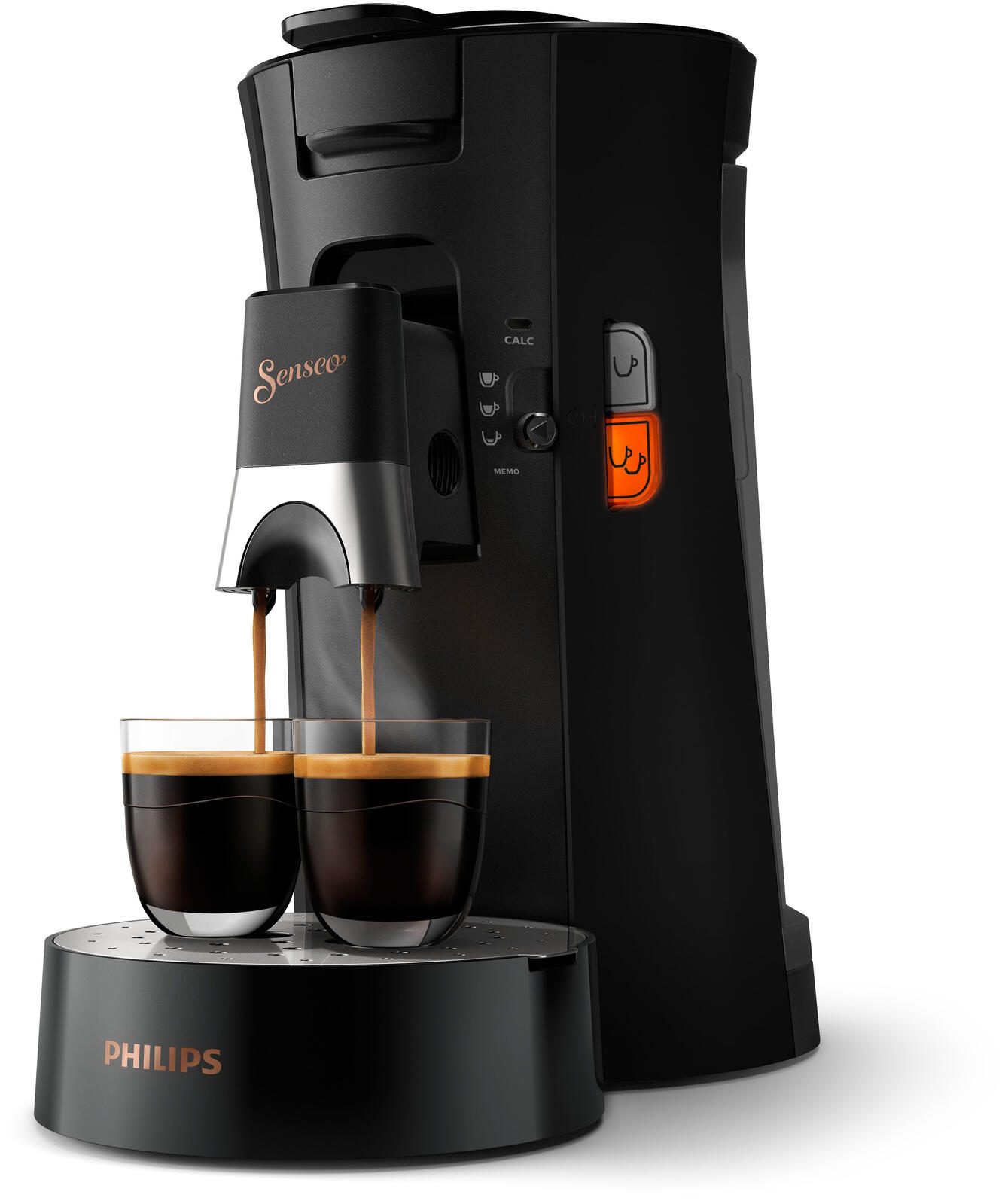 PHILIPS Senseo® Select CSA240/60 Kaffeepadmaschine schwarz