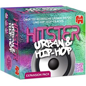 Jumbo Kartenspiel 1110100787, Hitster - Urban & Hip-Hop, Expansion Pack, ab 16 Jahre, 2-10 Spieler